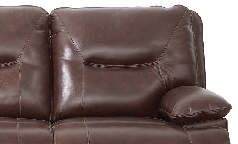 beau genuine leather sofa