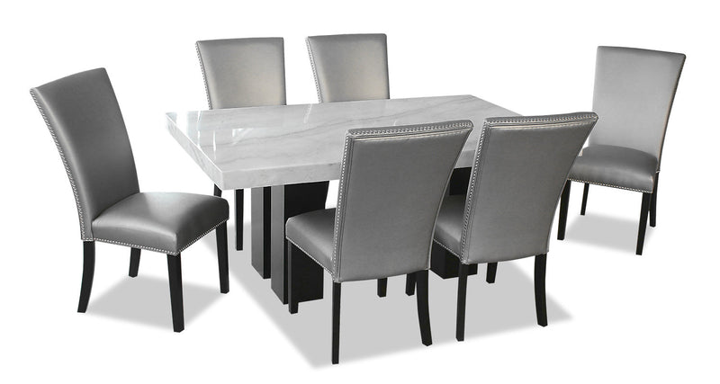 Cami 7-Piece Dining Set - Grey | The Brick