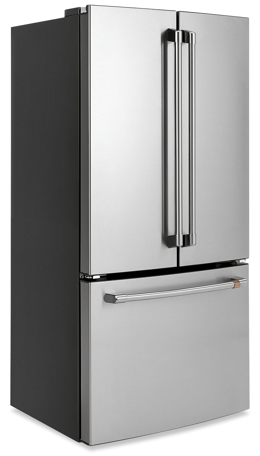 Cafe 18 6 Cu Ft French Door Counter Depth Refrigerator