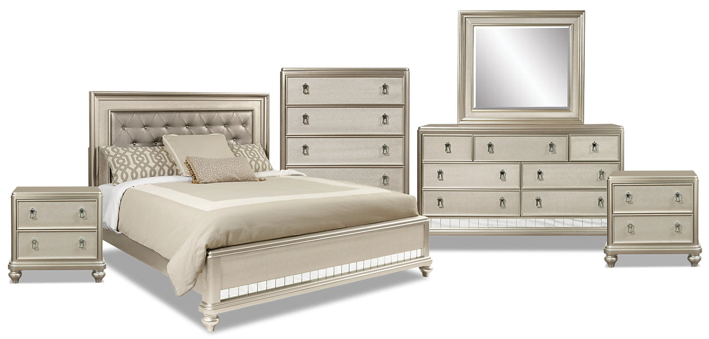 Diva 8 Piece Queen Bedroom Package