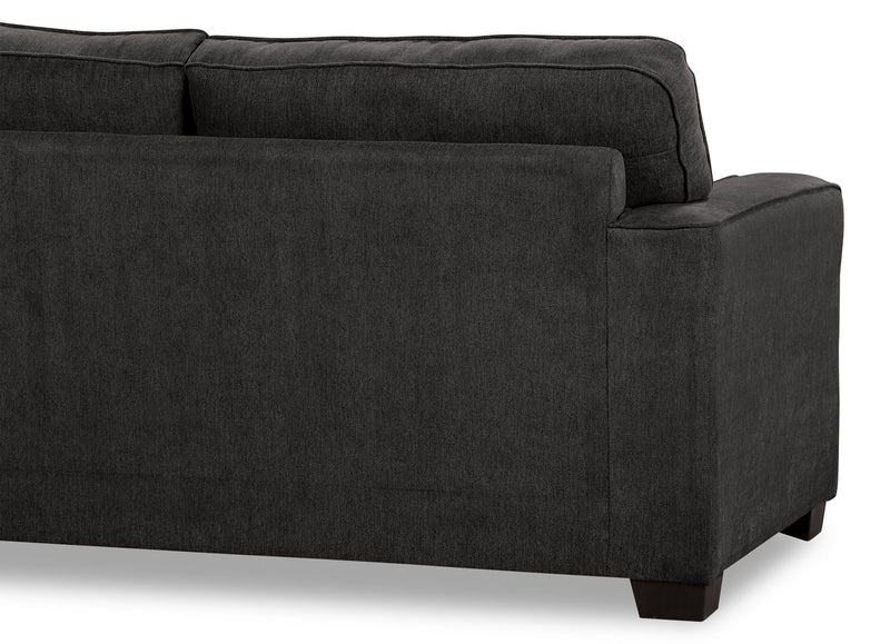 fiona chenille full size sofa bed mocha