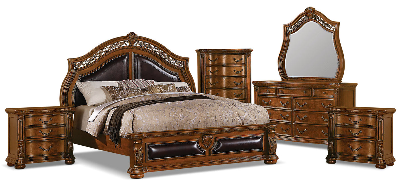 Morocco 8 Piece King Bedroom Package The Brick