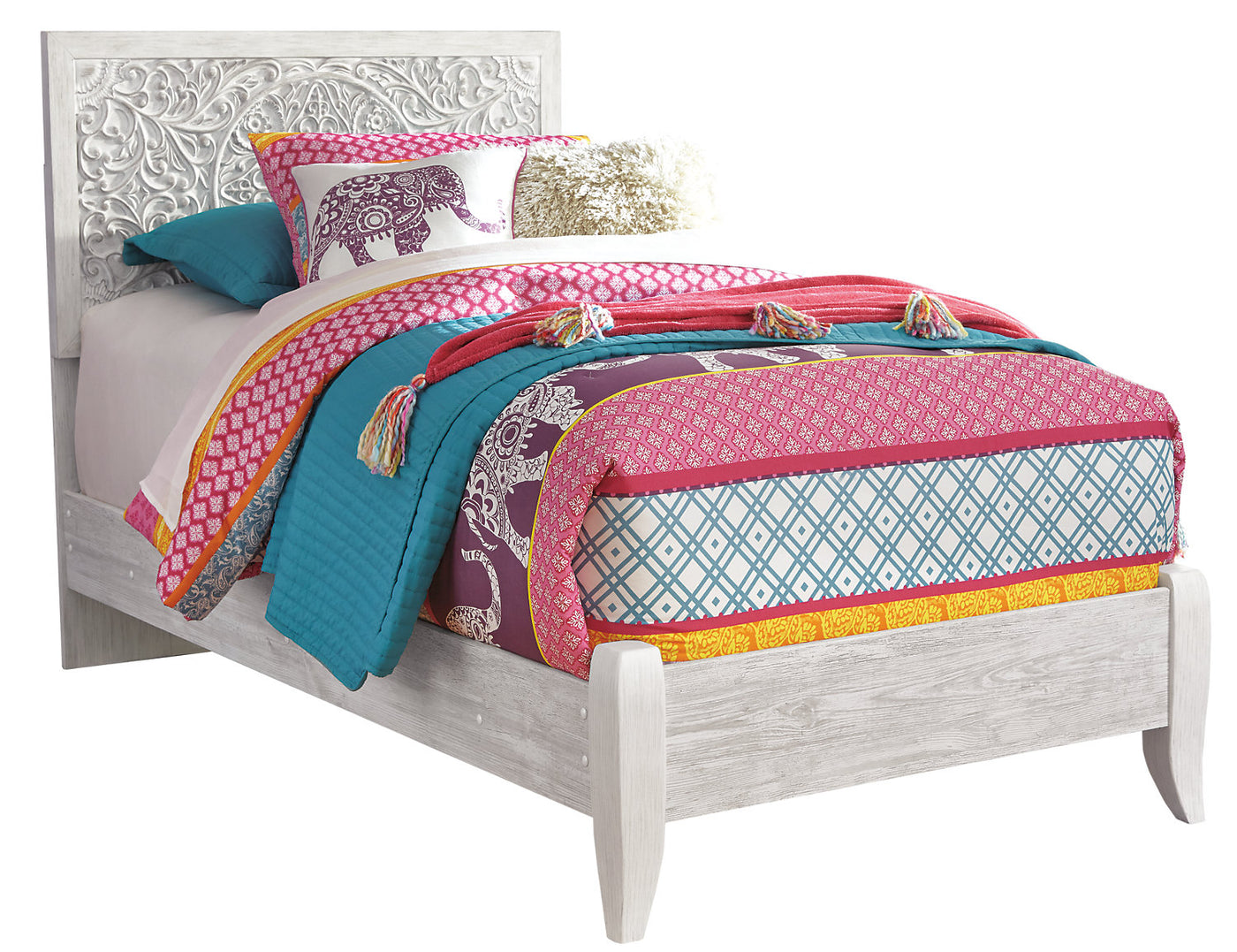 the brick twin beds