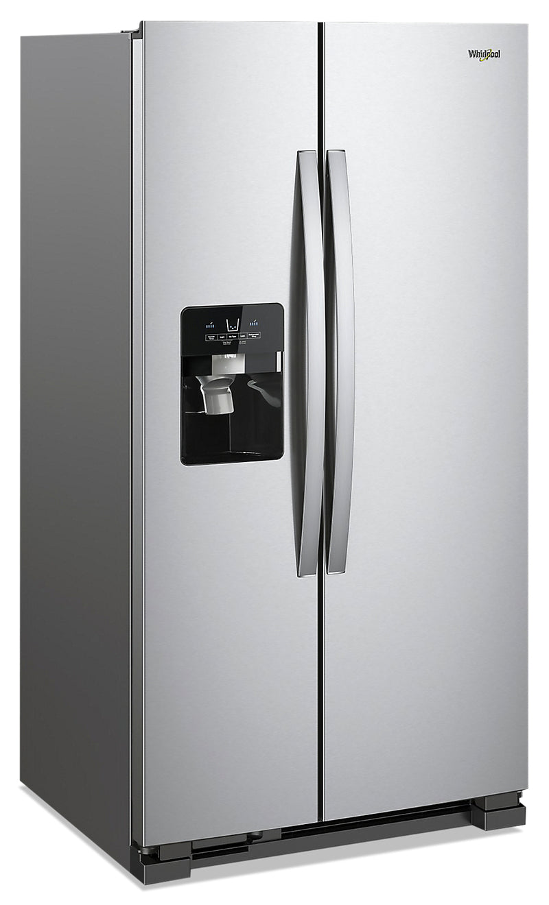 Whirlpool 21 Cu. Ft. SidebySide Refrigerator WRS321SDHZ The Brick