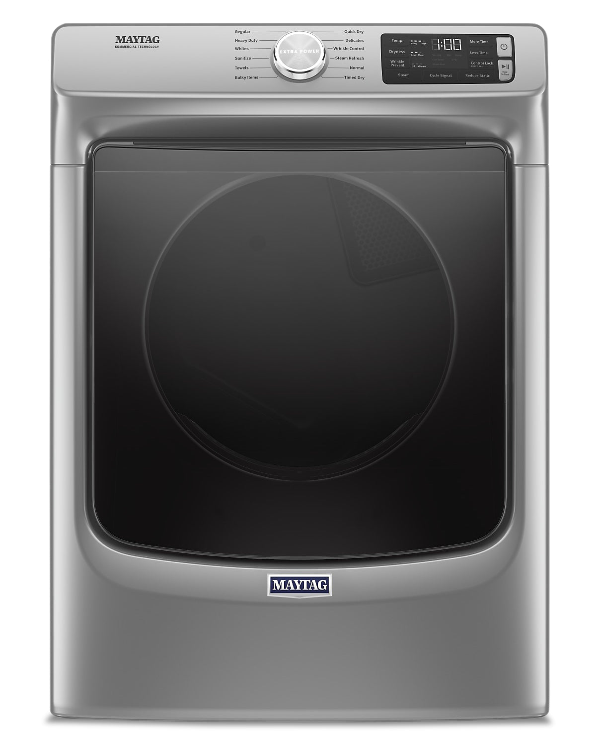 Maytag 7 3 Cu Ft Front Load Electric Dryer With Extra Power And