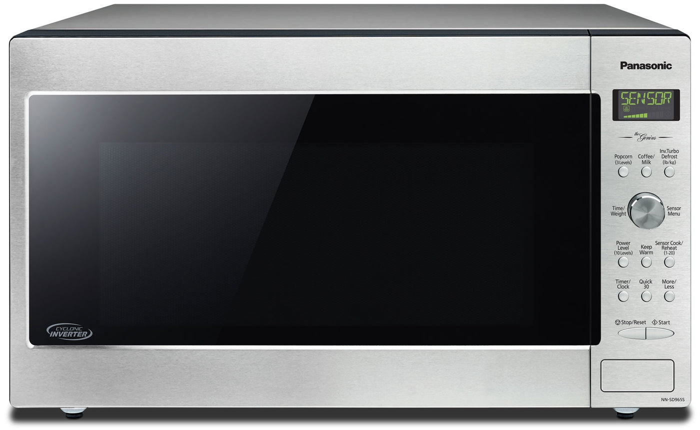 Panasonic 2 2 Cu Ft Digital Countertop Microwave Stainless