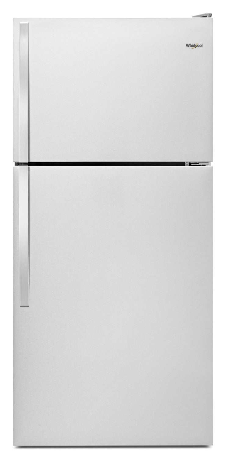 Whirlpool 14 Cu. Ft. Top-Freezer Refrigerator – WRT134TFDM | The Brick