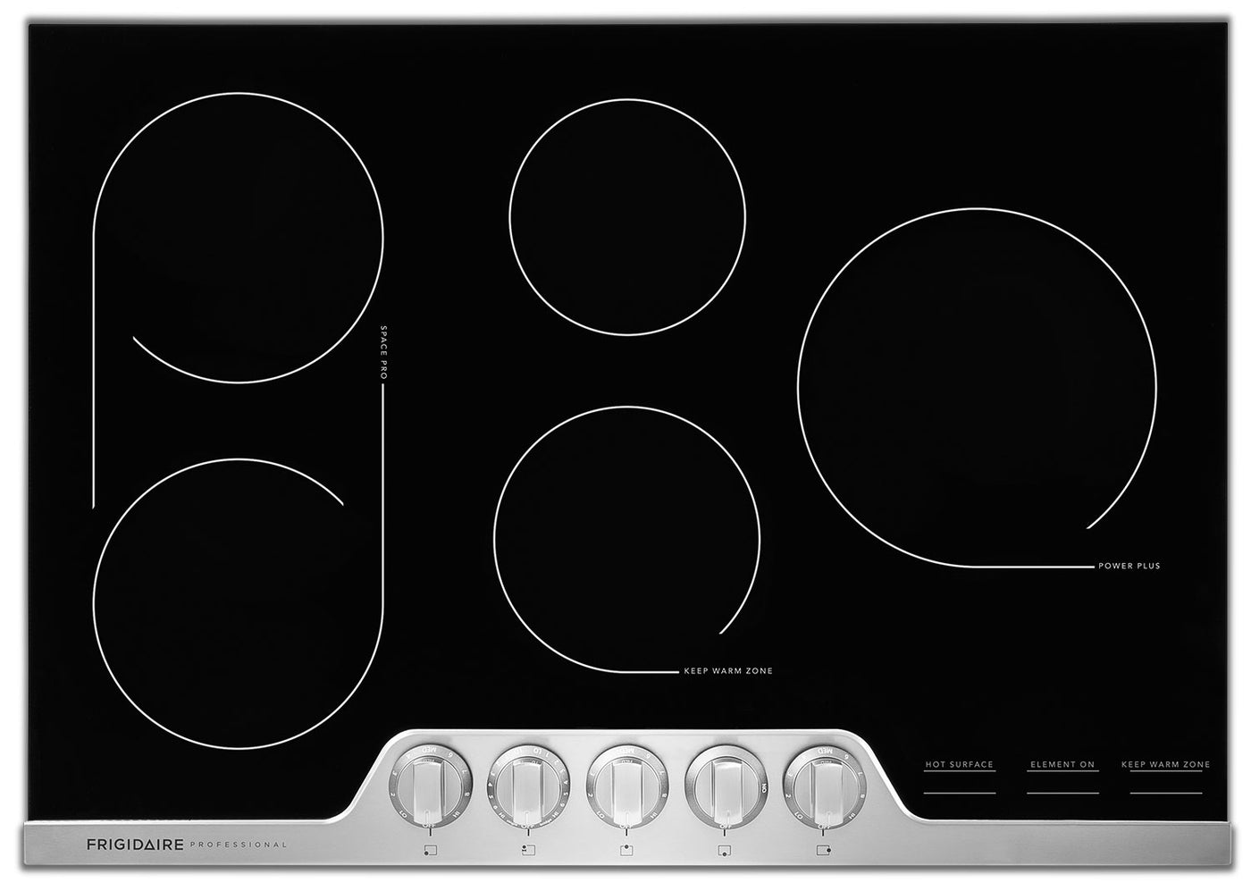 Frigidaire Professional 30 Electric Cooktop Fpec3077rf The Brick