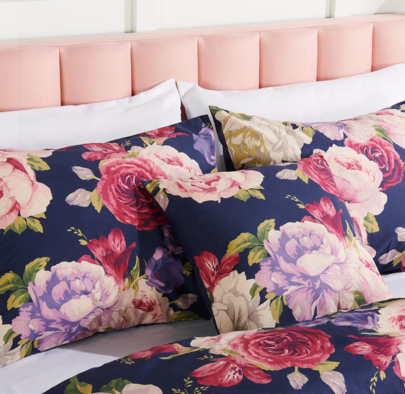 Floral Fantasy 4-Piece Queen Comforter Set | The Brick