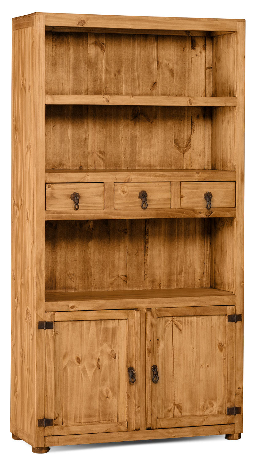 Santa Fe Rusticos Solid Pine Module Bookcase The Brick