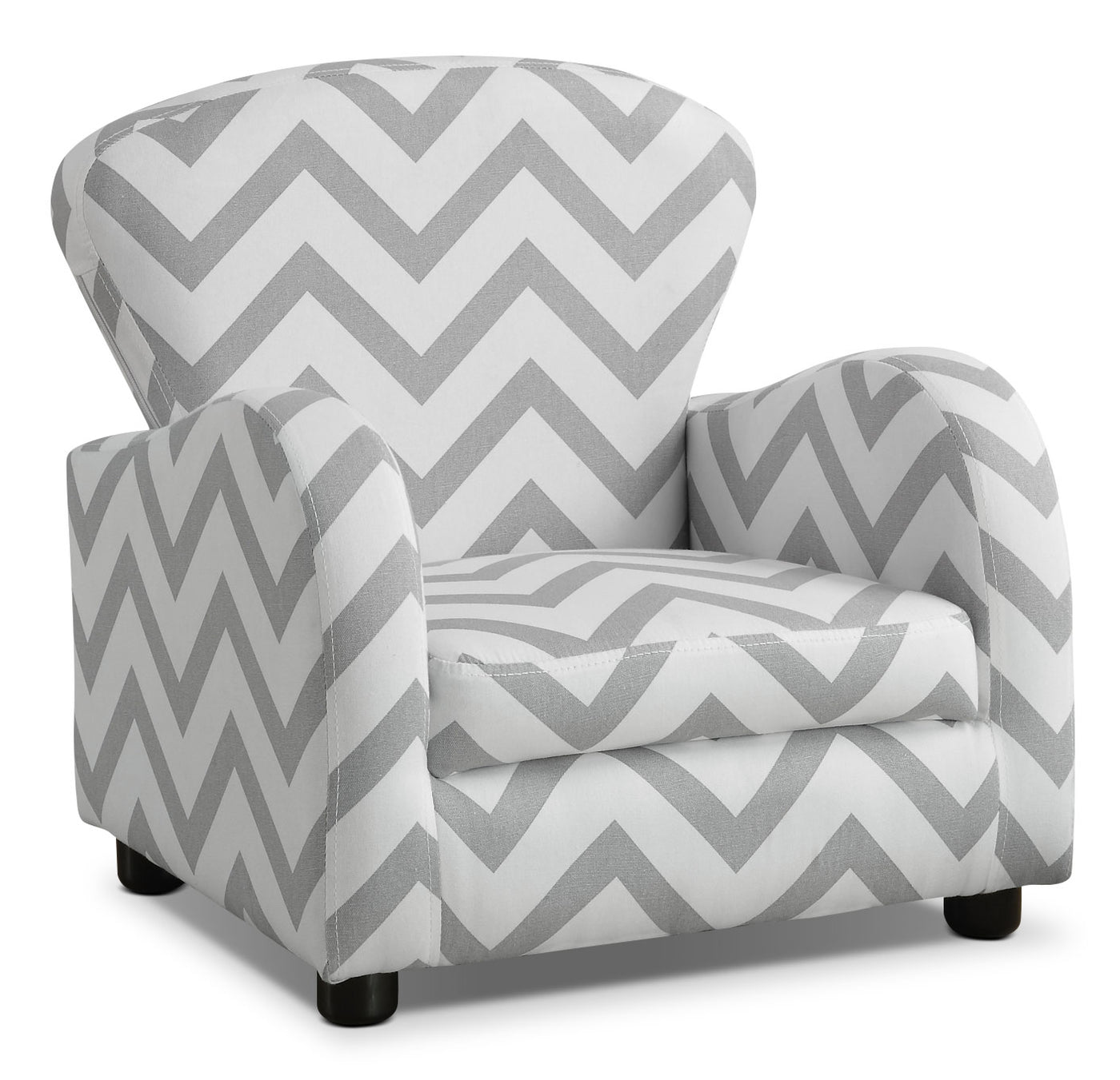 childrens grey armchair