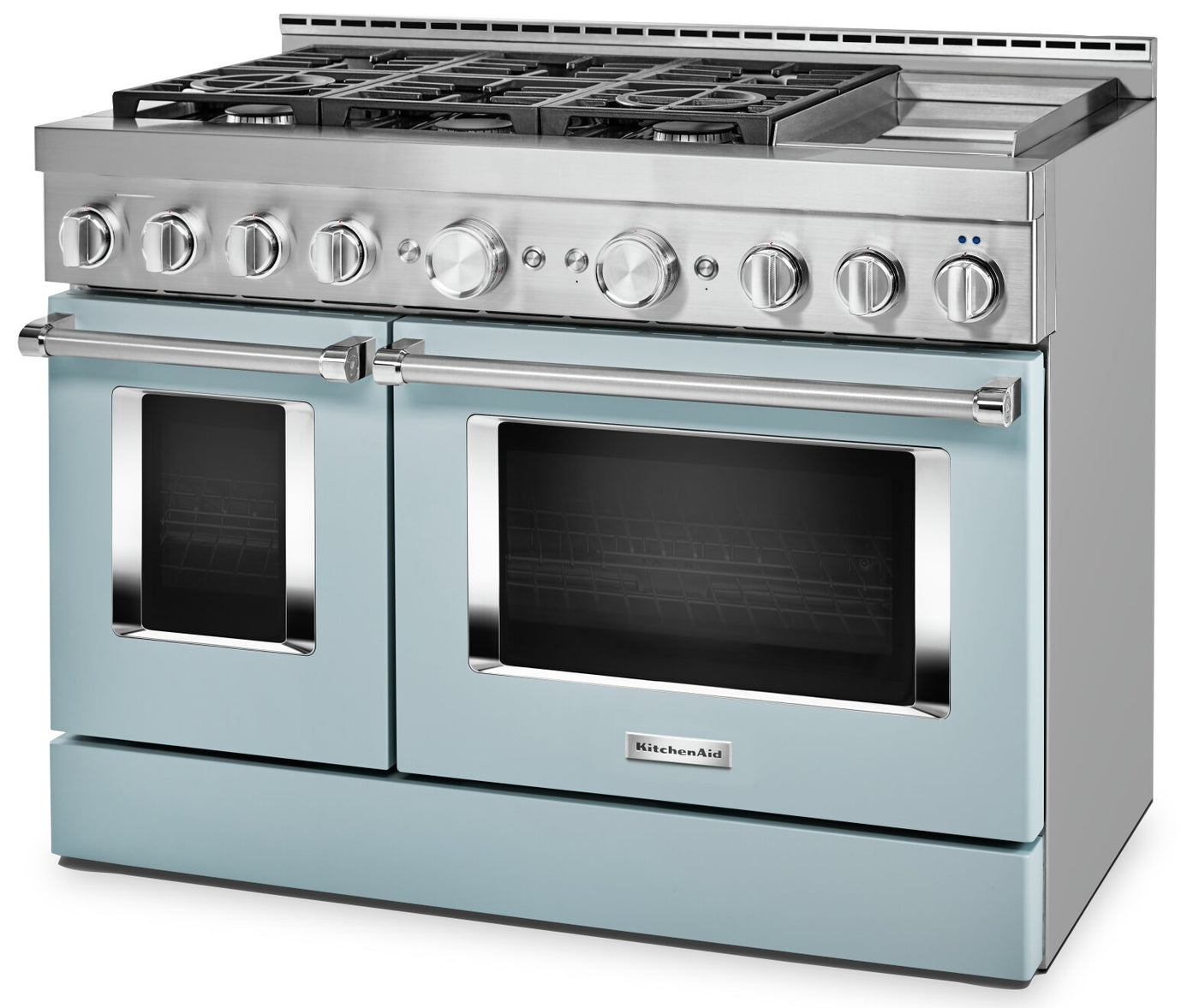 Kitchenaid 48 Smart Commercial Style Gas Range With Griddle