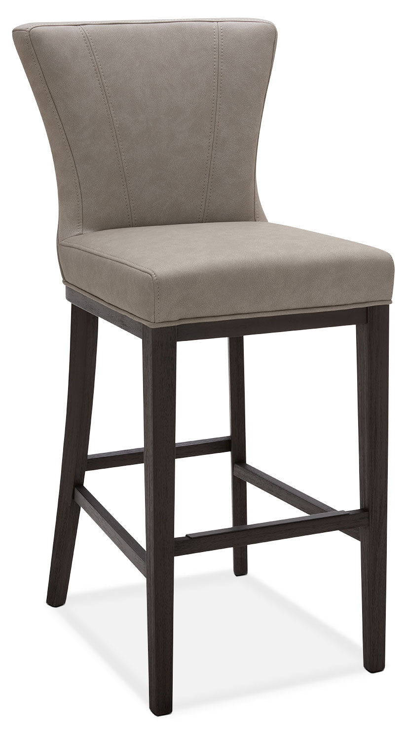 Quinn Bar Stool Taupe The Brick