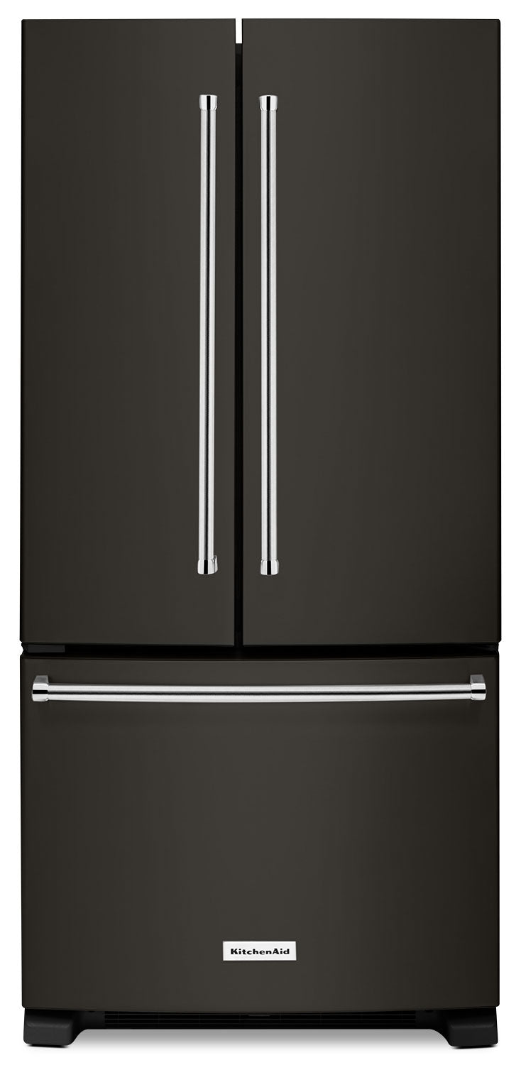 KitchenAid 22.1 Cu. Ft. French Door Refrigerator with Interior Wate ...