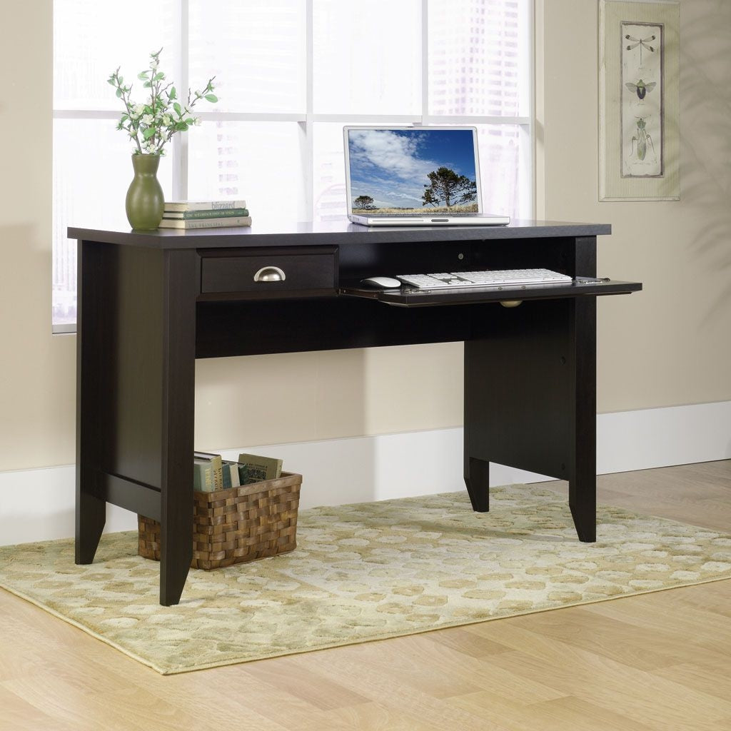 Shoal Creek Writing Desk Jamocha Wood The Brick