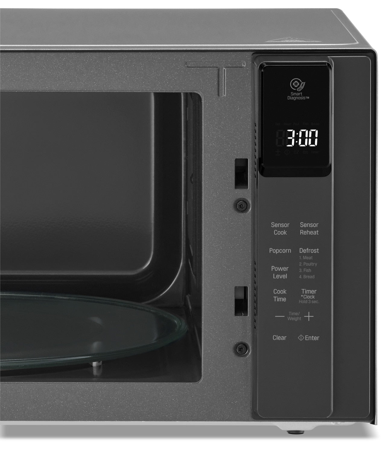 Lg 1 5 Cu Ft Neochef Countertop Microwave With Smart Inverter