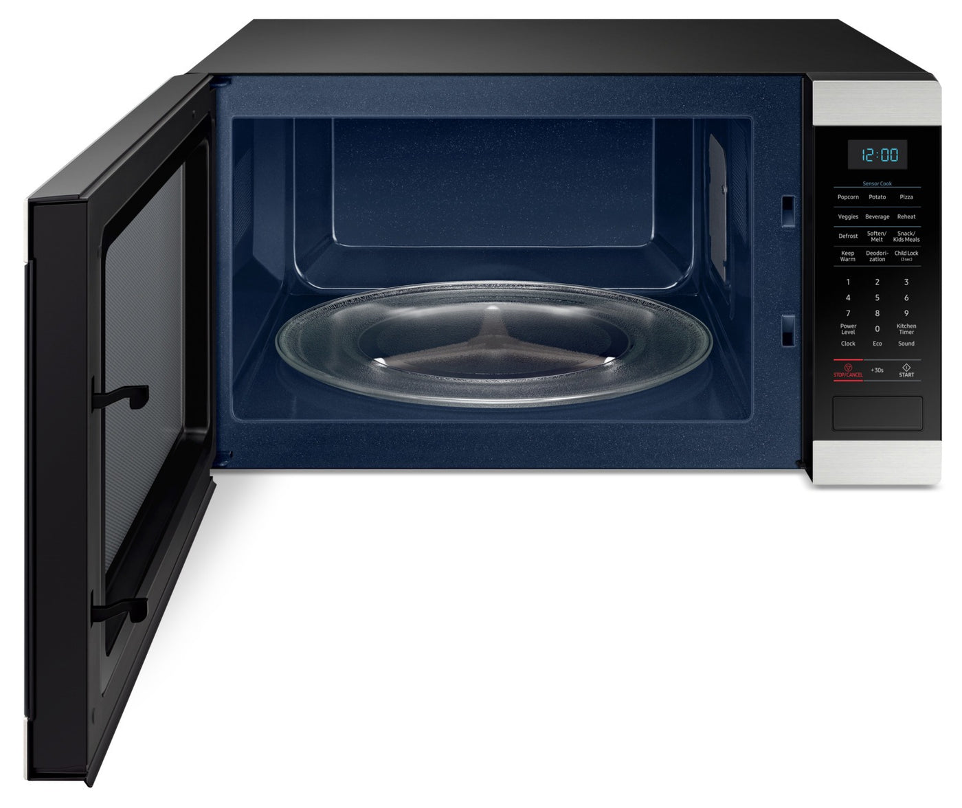 Samsung Countertop Microwave With Ceramic Interior Ms19m8000as