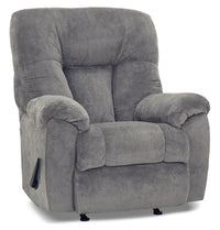 Ruben Chenille Power Lift Reclining Chair - Grey