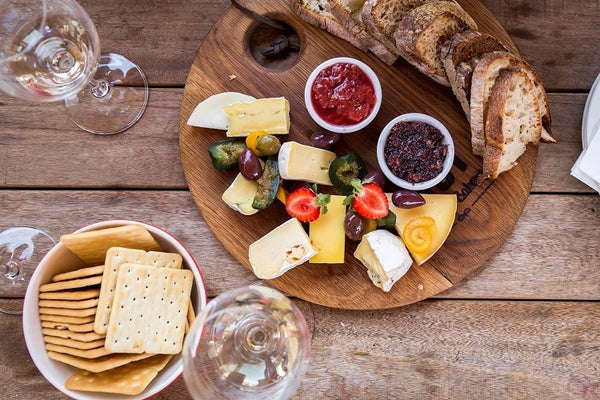 crackers and bread