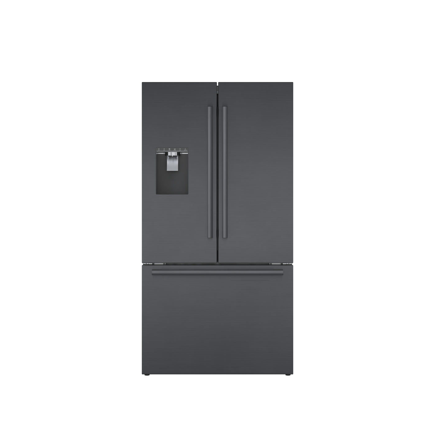 bosch black stainless steel refrigerator