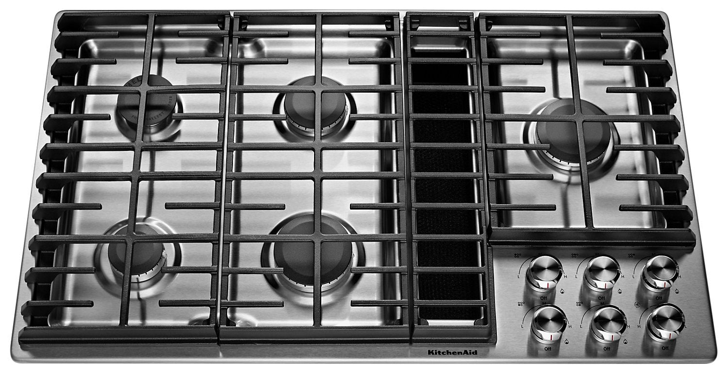 Kitchenaid 36 Five Burner Gas Cooktop Kcgd506gss Furniture Ca