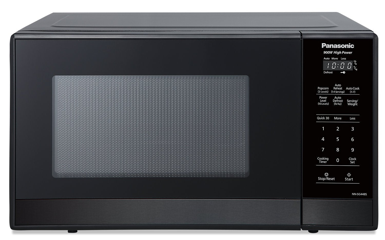 Panasonic 0 9 Cu Ft 900 W Compact Countertop Microwave