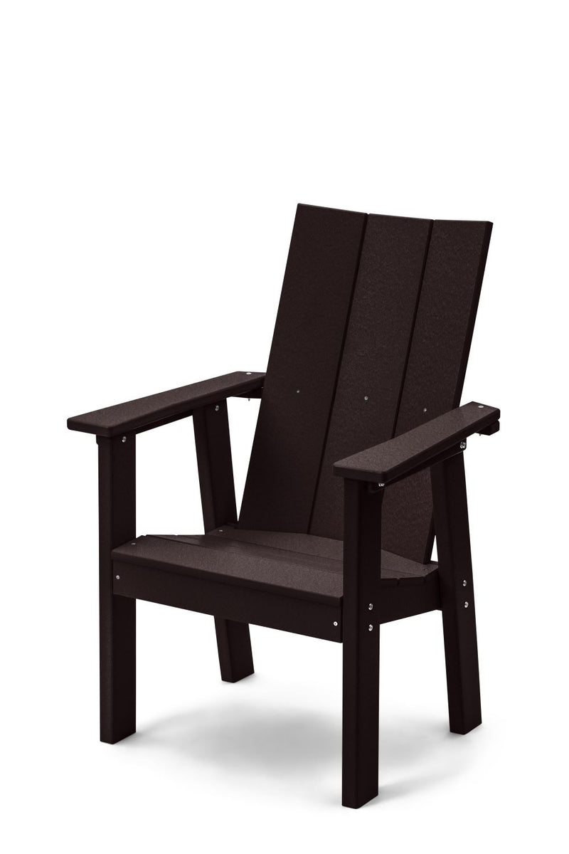 POLY LUMBER Stanhope Outdoor Upright Adirondack Chair - Mocha