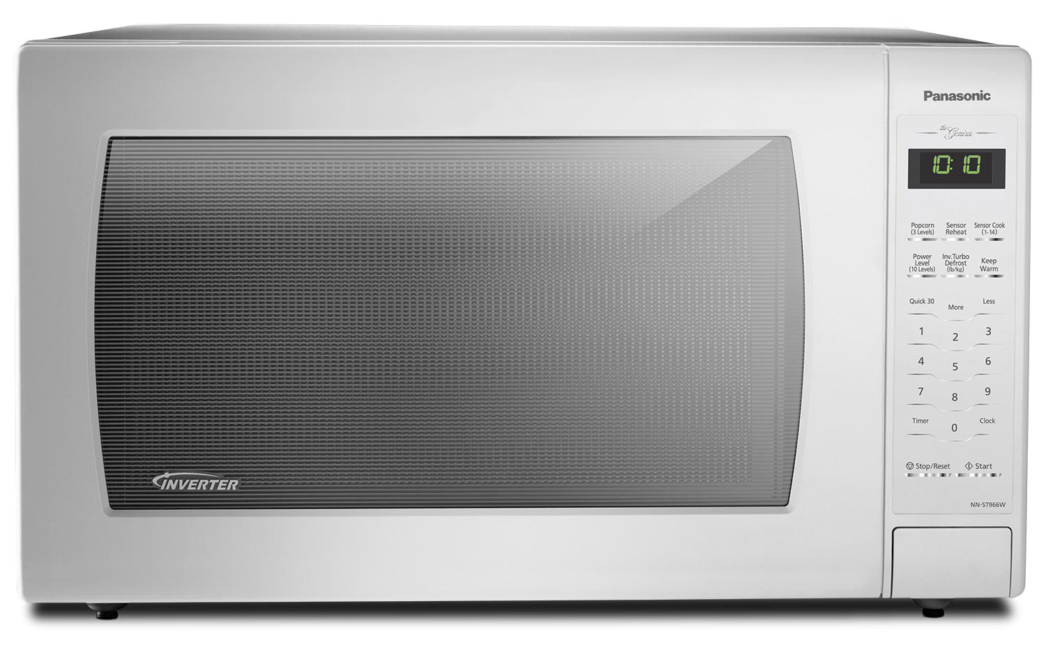 Panasonic Genius 2 2 Cu Ft Inverter Countertop Microwave Nn