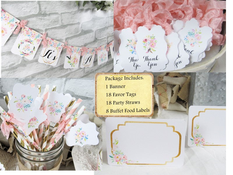 bohemian baby shower decorations