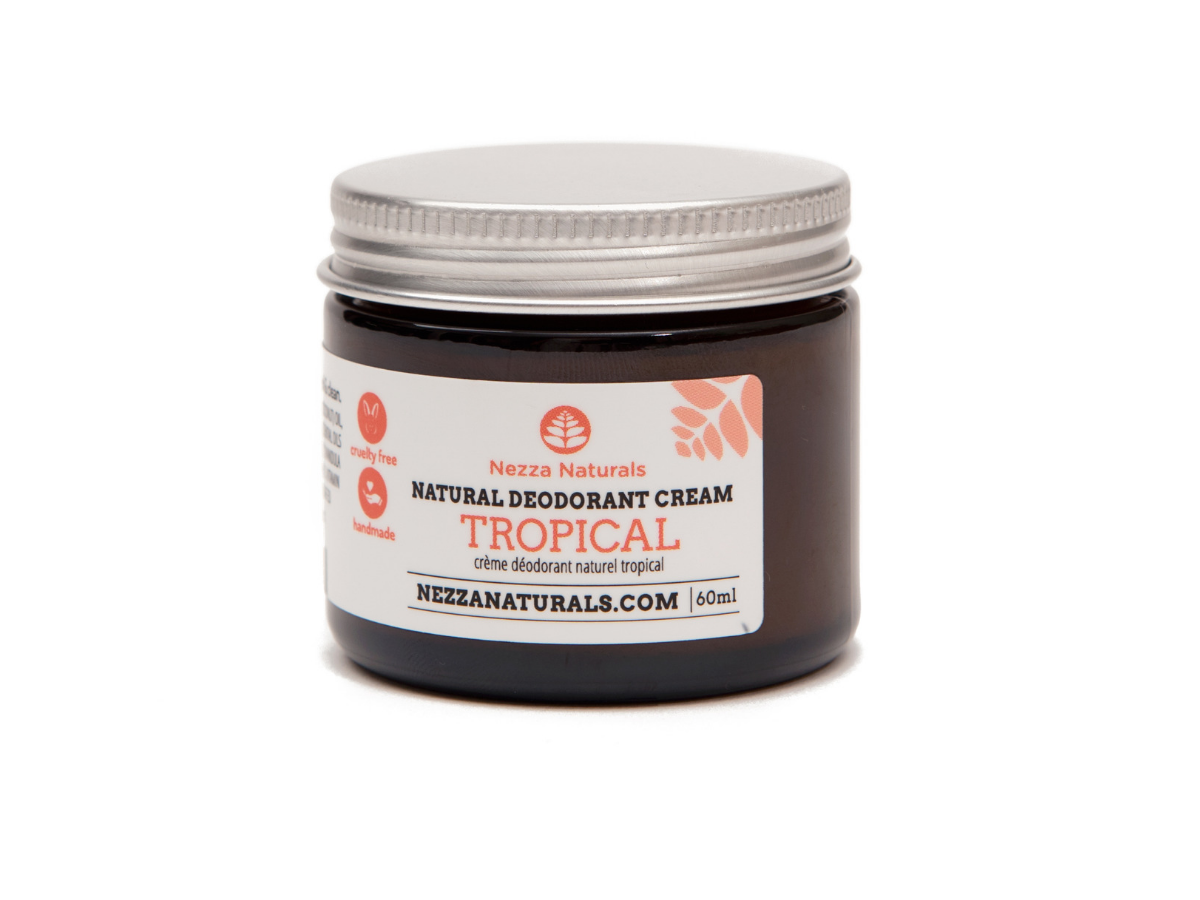 Crème déodorante tropicale Nezza Naturals