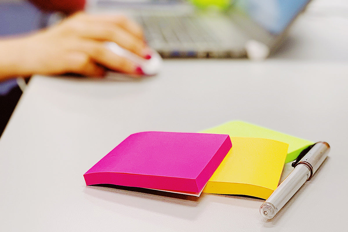 sticky notes