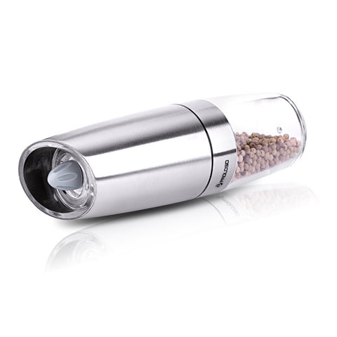 PROLOSO Gravity Electric Salt Pepper Grinder - Automatic Grinding, Ant