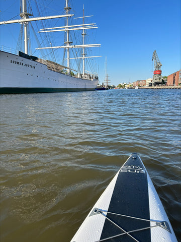 Saimaa SUP Star Aurajoessa