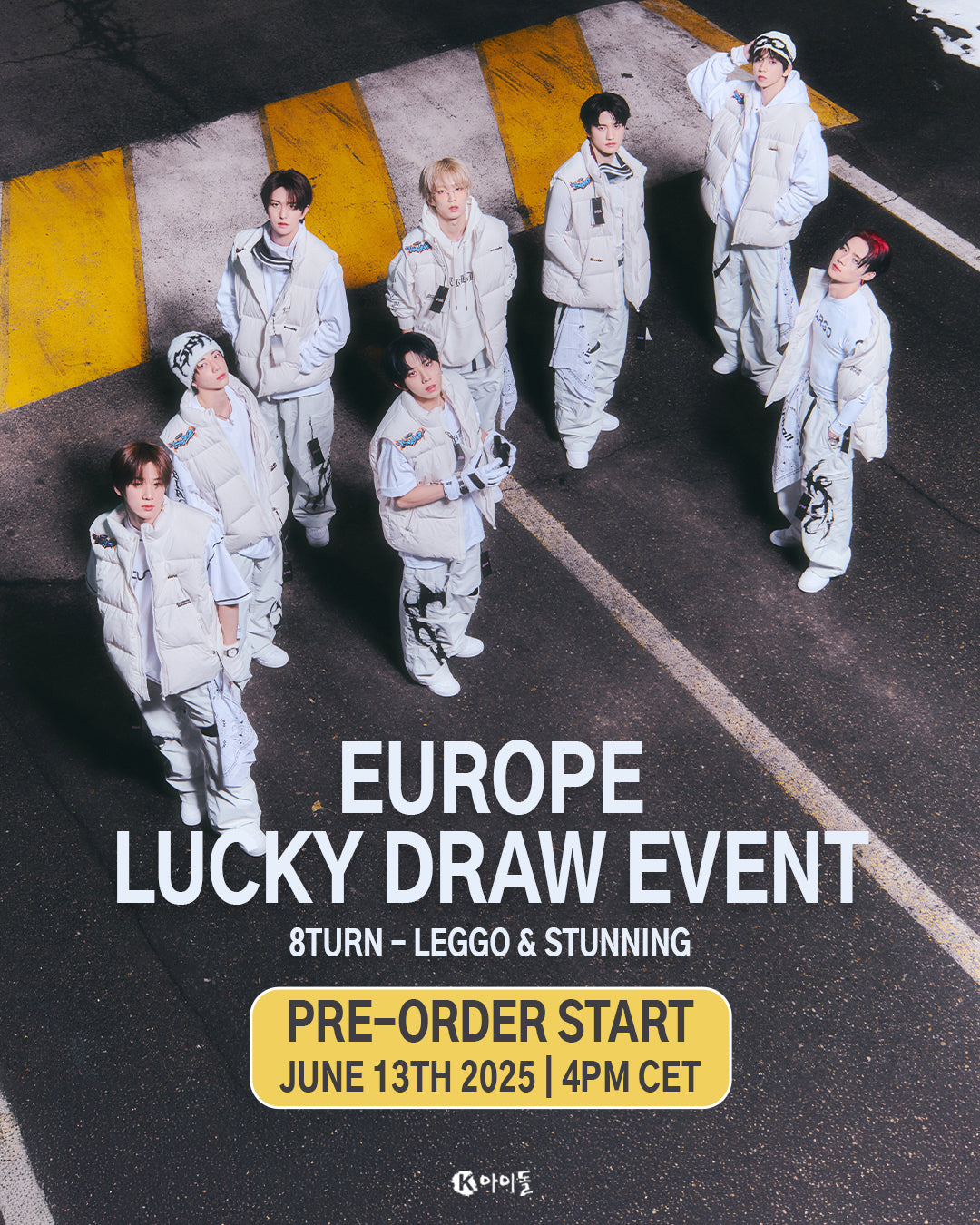 8TURN Lucky Draw Event STUNNING & LEGGO Infographic 1