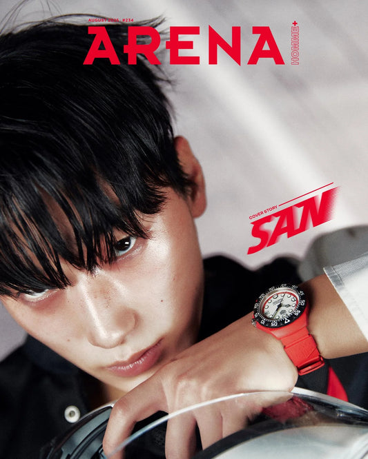 ARENA MAGAZINE KOREA AUGUST 2025 ATEEZ SAN A