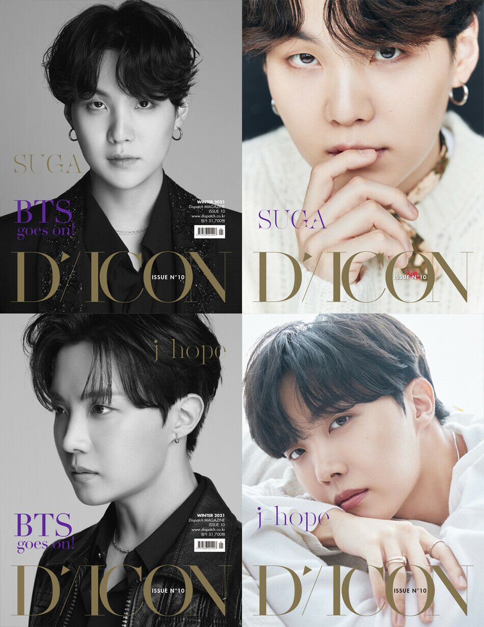 BTS DICON BTS GOES ON INDIVIDUAL ISSUE10 SUGA JHOPE SOKOLLAB UK
