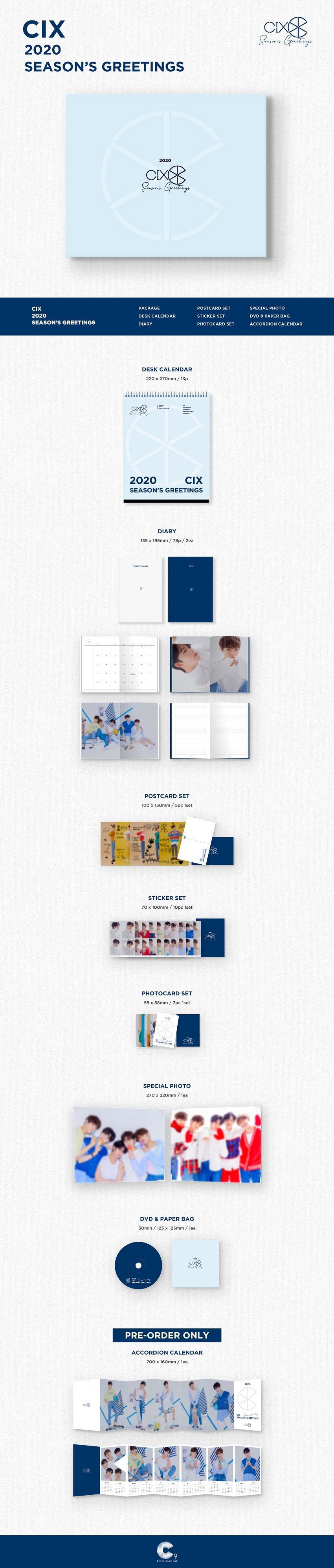 CIX Season's Greetings 2020
