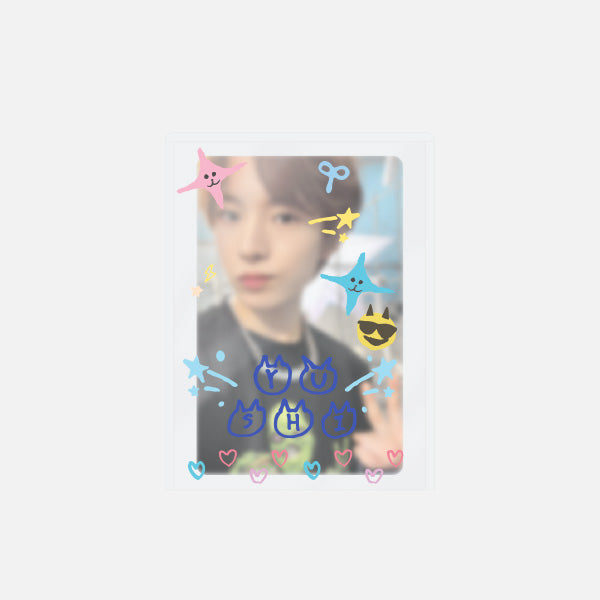 NCT WISH PHOTO CARD DECO STICKER SET Infographic 2