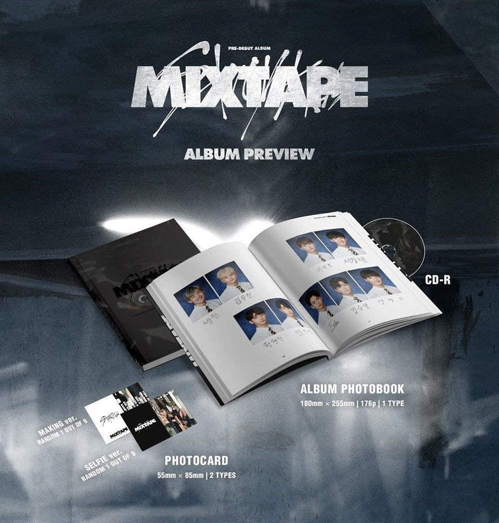 Stray Kids Debut Album Mixtape Infographic