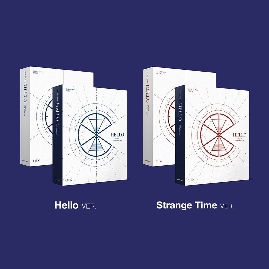 Cix 3rd Mini Album Hello Chapter 3 Hello Strange Time Hello Strang Sokollab