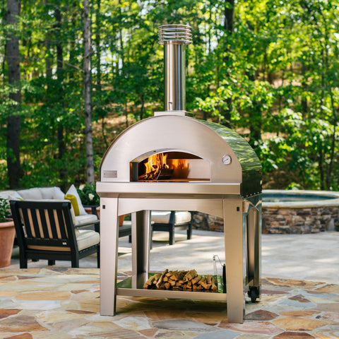 How to Put Out the Fire in a Wood-Fired Pizza Oven – Fontana Forni USA