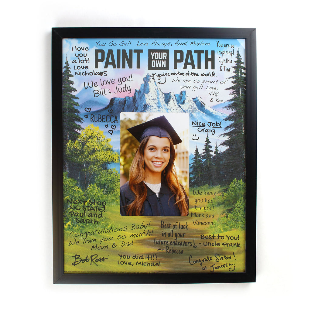 Bob Ross Graduation Signature Matt keepsake gift