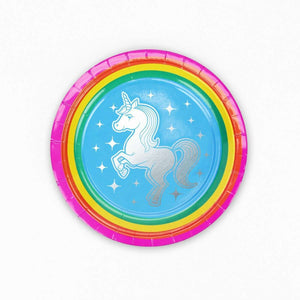 Silver Lining Rainbow Unicorn Tabletop Awning