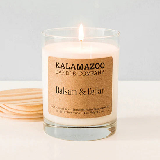 Kalamazoo Candle Balsam & Cedar Candle 9oz