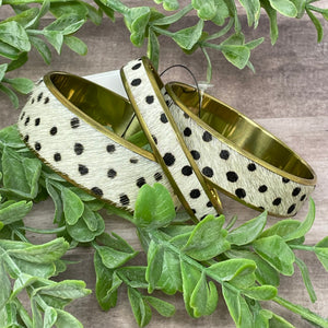 Animal Print Bangle Bracelets Set/3 - My Secret Garden
