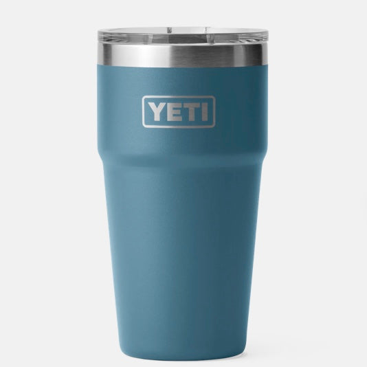 YETI Rambler 16 oz Stackable Pint, Vacuum Insulated, Stainless Steel with  MagSlider Lid, Canopy Green