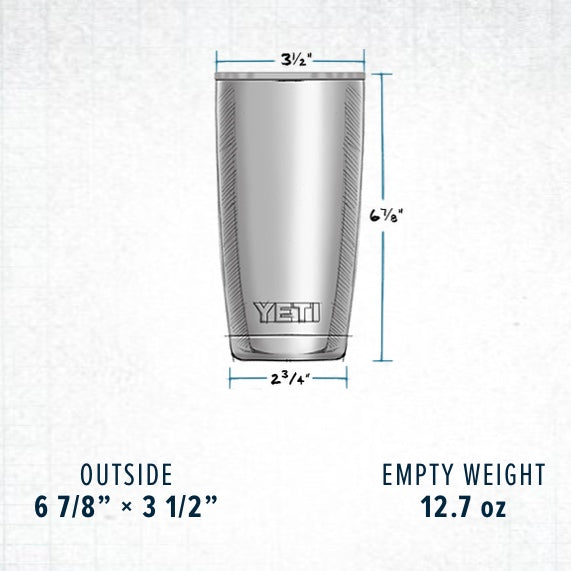 Yeti Rambler 30 Oz Tumbler Offshore Blue With Magslider