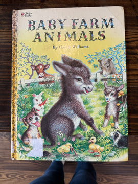 “Baby Farm Animals” Golden Book