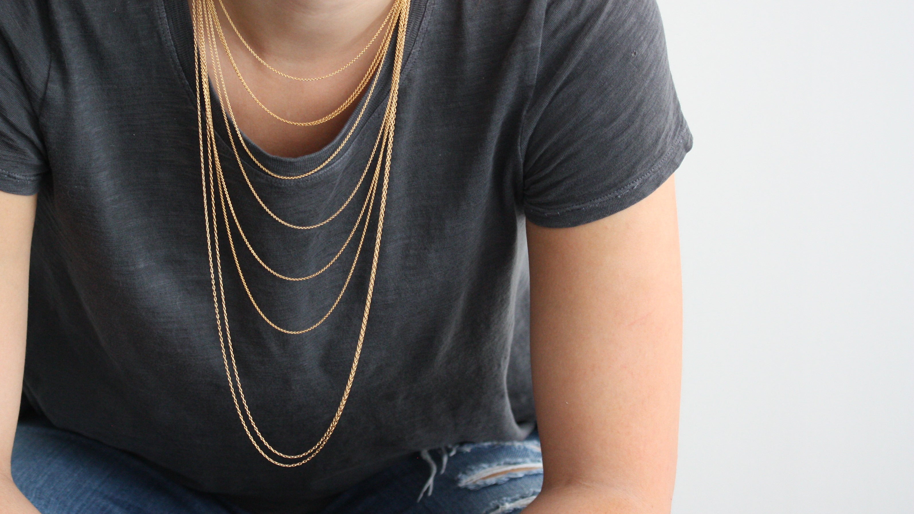 How to Layer Necklaces - Tips for Wearing More Than One Necklace