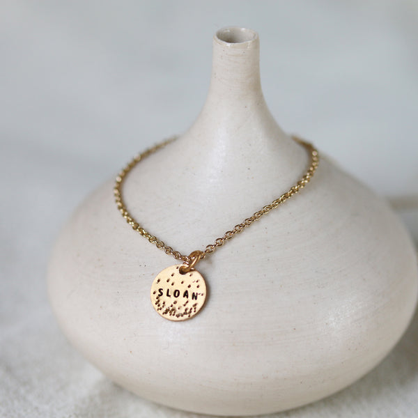 Diamond Petit Fortune Favors the Bold Coin Necklace  Coin necklace, Coin pendant  necklace, Bold jewelry